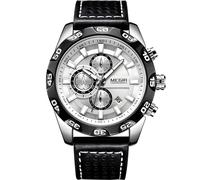 Orologio MEGIR LU - 38539 - Nero / Argento