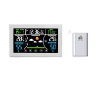 Orologio Meteo Wireless Design Elegante con Sincronizzazione Oraria Accurata [EEK: A+]