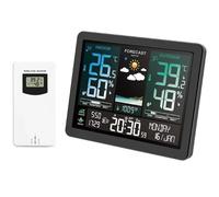 Orologio meteorologico Nuovo orologio multifunzione con schermo a colori - Visualizza gli orari di alba e tramonto, temperatura wireless digitale