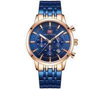 Orologio Mini Focus MD-23874 - Blu / Oro Rosa KP23874