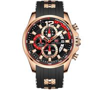 Orologio Mini Focus NE-23886 - Nero / Oro Rosa KP23886