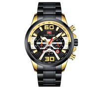 Orologio Mini Focus NO-23881 - Nero / Oro KP23881