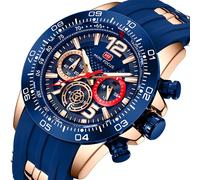 Orologio Mini Focus PO-23898 - Blu / Oro Rosa