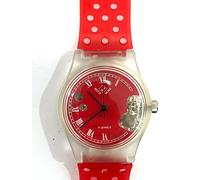 Orologio MUCH MORE Rosso Vintage anni 80 carica manuale