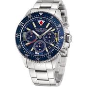 Orologio Nautica Uomo Westport NAPWPS304 Acciaio Cronografo Quadrante Blu 100Mt