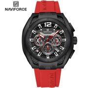 Orologio NAVIFORCE MA-38610 - Nero / Rosso KP38610