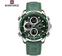 Orologio NAVIFORCE MI - 38641 - Verde / Argento