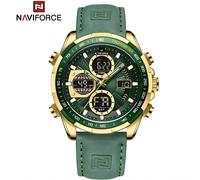 Orologio NAVIFORCE MI - 38648 - Verde / Oro