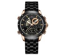 Orologio NAVIFORCE RI-29608 - Nero / Oro Rosa