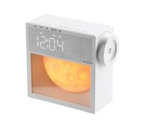 Orologio Notturno A Forma di con Rumore Bianco, Controllo Touch, Sveglia Digitale, 10 Suoni Rilassanti per L'Ambiente Della Camera da Letto,