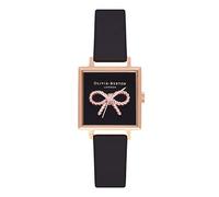 OROLOGIO OLIVIA BURTON " VINTAGE BOW BLACK & ROSE GOLD"
