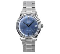 Orient Classic Bambino 38mm - Orologio Da Uomo Automatico a Carica Manuale Elegante Bracciale e Cassa In Acciaio Metallizzato Quadrante Blu - RA-AC0M10L30B RA-AC0M10L