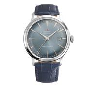 Orient Classic Bambino Classic - Orologio Uomo Automatico E A Carica Manuale Meccanico Classico Cinturino In Pelle Blu Cassa In Acciaio Inox Quadrante Analogico Blu - RA-AC0030L