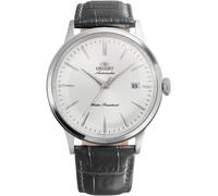 Orient Classic Bambino Classic - Orologio Uomo Automatico E A Carica Manuale Meccanico Classico Cinturino In Pelle Nero Cassa In Acciaio Inox Quadrante Analogico Bianco - RA-AC0031S