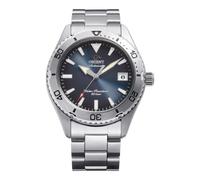 Orient Mako 40 RA-AC0Q14L30B - Orologio meccanico automatico da uomo, 39,9 mm, quadrante blu, cassa in acciaio inossidabile, bracciale in acciaio, cristallo zaffiro e resistenza all'acqua fino a 200 m