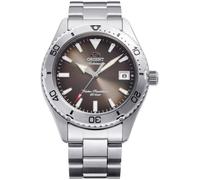 Orient Mako 40 RA-AC0Q15Y30B - Orologio meccanico automatico da uomo, 39,9 mm, quadrante marrone, cassa in acciaio inossidabile, bracciale in acciaio, cristallo zaffiro e resistenza all'acqua fino a