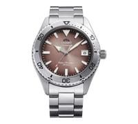 Orient Mako 40 RA-AC0Q17Y30B - Orologio meccanico automatico da uomo, 39,9 mm, quadrante in rame, cassa in acciaio inossidabile, bracciale in acciaio, cristallo zaffiro e resistenza all'acqua fino a