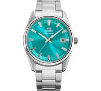 Orient Stretto RA-AC0R06L30B 38.5mm Orologio Meccanico Automatico Unisex - Quadrante Blu, Cassa e Bracciale in Acciaio Inox, Display Data, Edizione Limitata