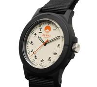 Orologio originale BEAMS Japan Mt. Fuji Kanji Dial Limited Edition nero forma...