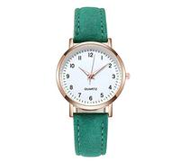 Orologio, Orologio con quadrante luminoso illumina nel buio，quadrante luminoso facile，cinturino in silicone morbido e traspirante 24 ore, resistente all'acqua, per infermieri, (Green, One Size)
