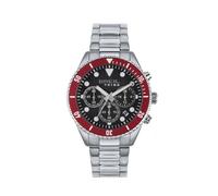 Orologio OVERHAND CHRONO GENT 41 MM BLACK RED Breil Uomo Acciaio 316L
