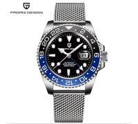 Orologio Pagani Design PD-1662 GMT Nero Automatico Uomo Acciaio Jubilee V2