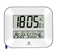 Lowell JD9902 orologio da parete Orologio da parete digitale Rettangolo Bianco