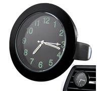 Orologio Per Auto Mini - Sfiato Del Cruscotto Luminoso | Analogico Compatto Con L'adesivo Con Un Display Di Interno Multifunzione Forte Per La Scrivania Della Barca Per Moto De