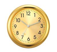 Orologio per auto - Orologio analogico | Orologi luminosi | Glow in the Dark Cars Dashboard Watch | timer di sostituzione automobilistica al quarzo luminoso | Attenersi al clocck per il buco del veico