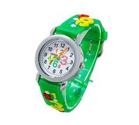 Orologio per bambini bambino bambina - cinturino in silicone con disegni in rilievo - diametro quadrante 30 mm - RI01-3D