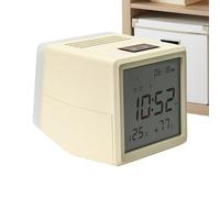 Orologio per bambini - con luce digitale per bambini, display a LED, temperatura e umidità, calendario per asilo, scrivania, notte, classe, adulti, anziani e adolescenti