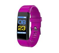 Orologio per bambini Fitness Schermo a colori Smart Sport Braccialetto Attività Running Tracker Frequenza cardiaca per uomini Donne Guarda bambini Regalo purple