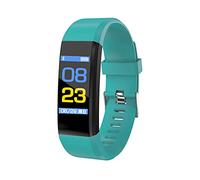 Orologio per bambini Fitness Schermo a colori Smart Sport Braccialetto Attività Running Tracker Frequenza cardiaca per uomini Donne Guarda bambini Regalo green