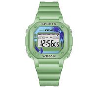 Orologio per bambini impermeabile (verde) con display digitale modello Timex