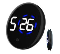 Orologio Per L'auto Dashboard - Sciame Di Viaggio Digitale Con Giorno | Temperatura Interna | Facile Da Leggere | Allarme Ascendente | Luce Di Snooze Per Viaggi Per Letto | Readlight On Demand