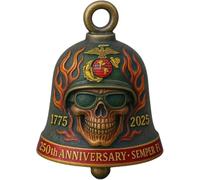 Orologio per Motociclisti del 250 ° Anniversario - Orologio Guardian Fatto a Mano, Accessori per la Campana di Motocicletta o Portachiavi, Regalo Fortunato per Amici e familiari.