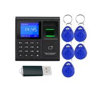 Orologio per Presenze con Password per Impronte Digitali per Dipendenti con Scansione Delle , RFID e Inserimento PIN nel