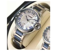 OROLOGIO POLSO UOMO DONNA LONGBO 80771 QUARZO CALENDARIO IMPERMEABILE SILVER BLU