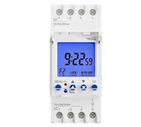 Orologio programmabile a 2 canali 24 ore su 24. Grande display LCD. Relè temporizzato con due uscite relè indipendenti. Interruttore temporizzato digitale(TM922-4 12V)