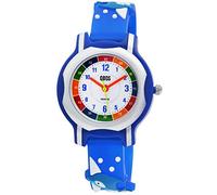 Orologio QBOS Dolphin, cinturino in silicone blu scuro