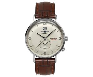 Orologio Quarzo Dual Time Zeppelin 8044-5 LZ 129 Hindenburg