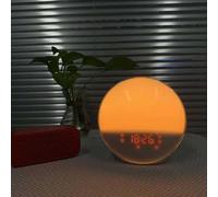 Orologio radio FM doppio allarme con ausilio per dormire e simulazione SunriseSu