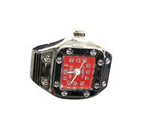 Orologio romano dito moda numeri anello anelli punta delle dita, Misura unica, Metallo, Senza pietre preziose