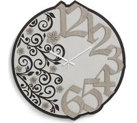 Orologio rotondo da parete NATURE2 in legno laminato D30 cm RSN