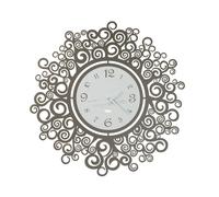 Orologio rotondo dal design originale Fonte della Vita Diametro 50 cm colore Bronzo e bianco marmo