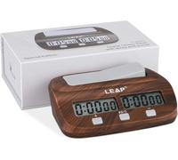 Orologio Scacchi Digitale - Timer per Scacchi, Go, Dama e Giochi da Tavolo | CONTEGGIO & CONTO ALLA ROVESCIA FINO A 10 ORE | GRANDI TASTI FACILI DA USARE | DISPLAY LCD CHIARO E LEGGIBILE