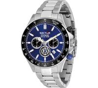 Orologio SECTOR 230 Official INTER FC R3273661052 Uomo Crono Data Blu Acciaio