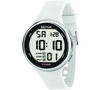 Orologio SECTOR EX-05 R3251277005 Silicone Bianco Chrono Alarm