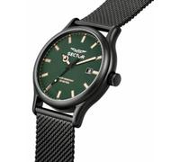 Orologio SECTOR uomo 660 datario Fondo Verde cassa e bracciale nero R3253517021