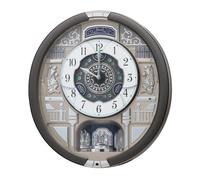 Orologio Seiko Mechanical Clock Wave Symphony Grigio Metallizzato Quarzo...